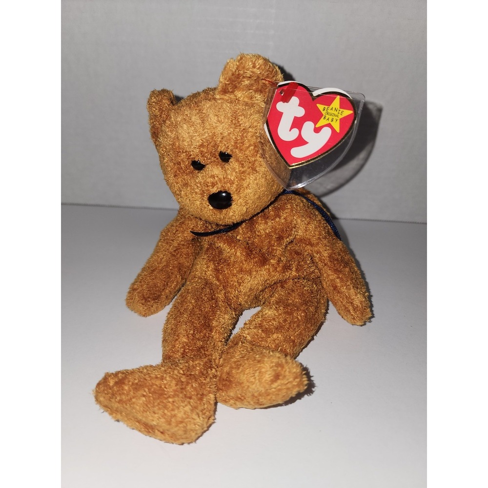 Ty Beanie Babies Fuzz‎ The Bear July 23 1998